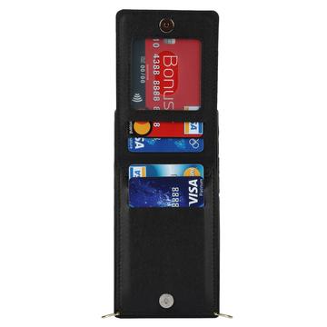 Mobilpung / Taske Cover med Snor til iPhone 11 - Sort