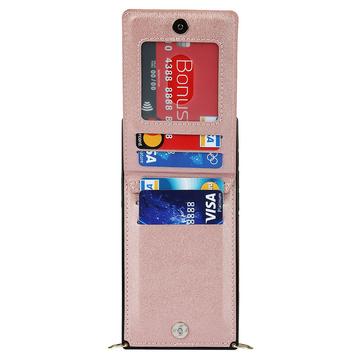Mobilpung / Taske Cover med Snor til iPhone 11 - Pink