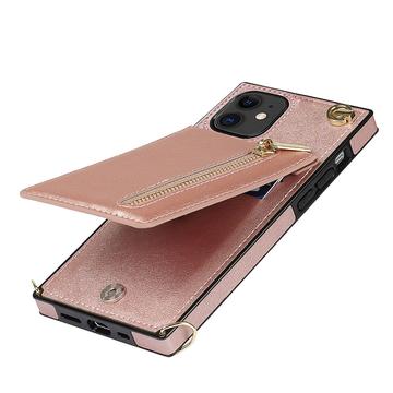 Mobilpung / Taske Cover med Snor til iPhone 11 - Pink
