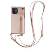Mobilpung / Taske Cover med Snor til iPhone 11 - Pink