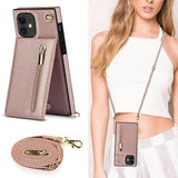 Mobilpung / Taske Cover med Snor til iPhone 11 - Pink