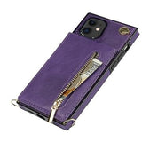 Mobilpung / Taske Cover med Snor til iPhone 11 - Lilla