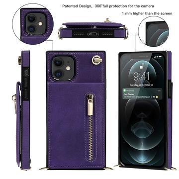 Mobilpung / Taske Cover med Snor til iPhone 11 - Lilla