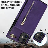 Mobilpung / Taske Cover med Snor til iPhone 11 - Lilla