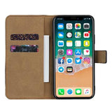iPhone 11 Læder Pung med Stativ - Sort