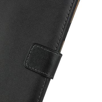 iPhone 11 Læder Pung med Stativ - Sort