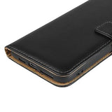 iPhone 11 Læder Pung med Stativ - Sort