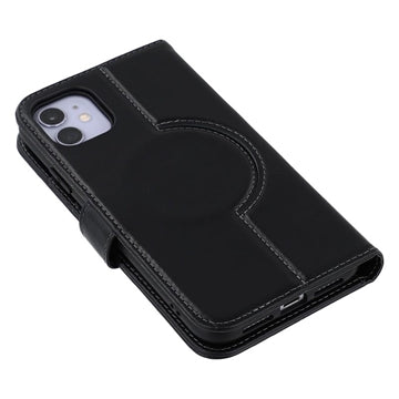 iPhone 11 MyTPhone CardMate MagSafe Læder Pung Cover med Kortholder, Stativ, 2x Skærmbeskyttelse - sort
