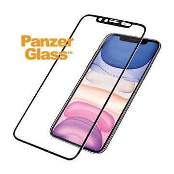 iPhone 11/XR PanzerGlass Case Friendly Swarovski CamSlider Skærmbeskyttelse Hærdet Glas - Sort Kant