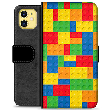 iPhone 11 Premium Flip Cover med Pung - Klodser