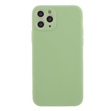 iPhone 11 Pro Anti-Fingeraftryk Mat TPU Cover - Lysegrøn