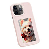 iPhone 11 Pro Max InkZone DIY E-Ink NFC-etui - Pink