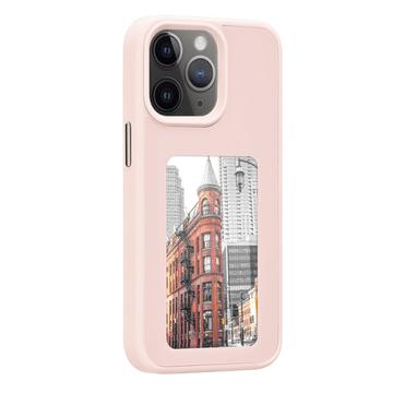 iPhone 11 Pro Max InkZone DIY E-Ink NFC-etui - Pink