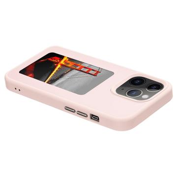 iPhone 11 Pro Max InkZone DIY E-Ink NFC-etui - Pink