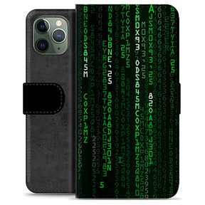 iPhone 11 Pro Premium Flip Cover med Pung - Krypteret