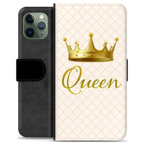 iPhone 11 Pro Premium Flip Cover med Pung - Dronning