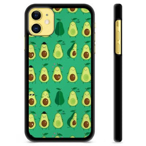iPhone 11 Beskyttende Cover - Avocadomønster