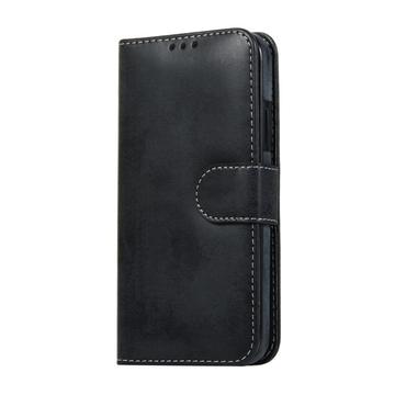 iPhone 11 Vintage 2-i-1 Etui M. Aftageligt Cover - sort