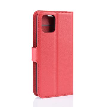 iPhone 11 Pung Taske med Magnetisk Lukning - Rød