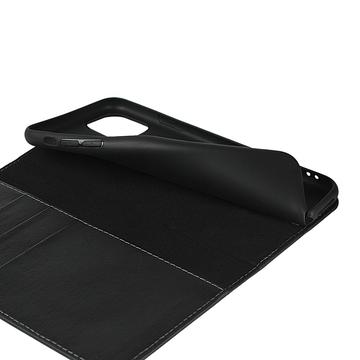 iPhone 11 Læderpung med Stativ - Sort