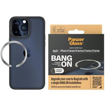 iPhone 12/13/14/15/16 PanzerGlass Bang On MagSafe-kompatibilitetsring