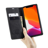 iPhone 12/12 Pro Caseme 013 Series Pung - Sort
