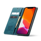 iPhone 12/12 Pro Caseme 013 Series Pung - Blå