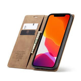 iPhone 12/12 Pro Caseme 013 Series Pung - Brun