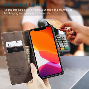 iPhone 12/12 Pro Caseme 013 Series Pung - Kaffe