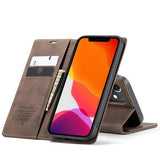 iPhone 12/12 Pro Caseme 013 Series Pung - Kaffe