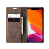 iPhone 12/12 Pro Caseme 013 Series Pung - Kaffe