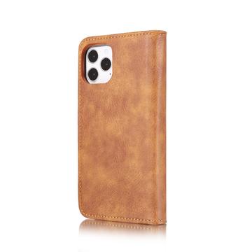 iPhone 12/12 Pro DG.Ming Læderpung med Aftageligt Cover - Brun