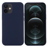 iPhone 12 Mini Liquid Silikone Cover - MagSafe Kompatibel - Mørkeblå
