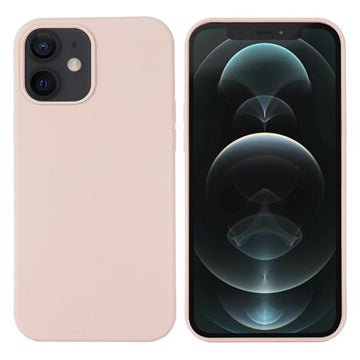 iPhone 12 Mini Liquid Silikone Cover - MagSafe Kompatibel - Pink