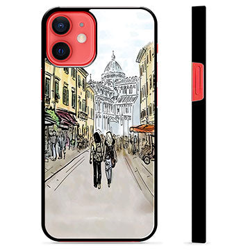 iPhone 12 mini Beskyttende Cover - Italiensk Gade