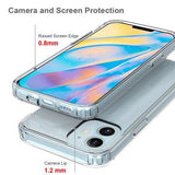 iPhone 12 Mini Ridsefast Hybrid Cover - Gennemsigtig