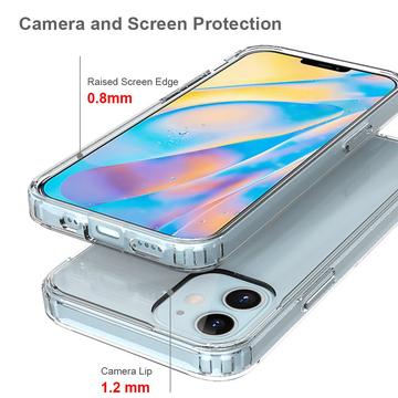 iPhone 12 Mini Ridsefast Hybrid Cover - Gennemsigtig