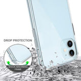 iPhone 12 Mini Ridsefast Hybrid Cover - Gennemsigtig