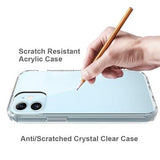 iPhone 12 Mini Ridsefast Hybrid Cover - Gennemsigtig