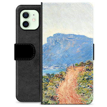 iPhone 12 Premium Flip Cover med Pung - Corniche