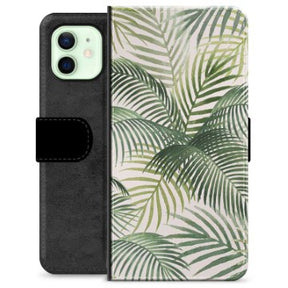 iPhone 12 Premium Flip Cover med Pung - Tropic