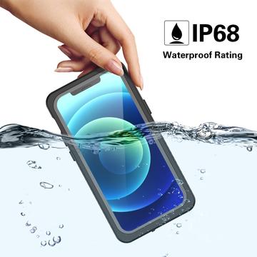iPhone 12 Pro Active Series IP68 Vandtæt Taske - Sort