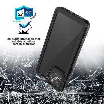 iPhone 12 Pro Active Series IP68 Vandtæt Taske - Sort