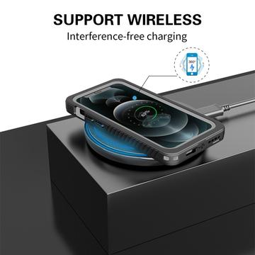 iPhone 12 Pro Active Series IP68 Vandtæt Taske - Sort
