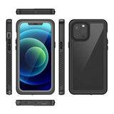 iPhone 12 Pro Active Series IP68 Vandtæt Taske - Sort
