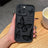 iPhone 12 Pro TPU-cover med Sommerfugleprint - Sort