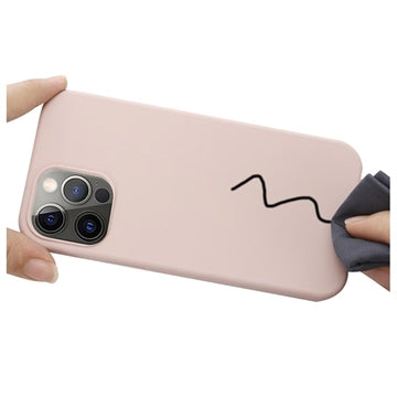 iPhone 12/12 Pro Liquid Silikone Cover - MagSafe Kompatibel - Pink