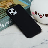 iPhone 12 Pro Max Liquid Silicone Cover - Sort