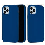 iPhone 12 Pro Max Liquid Silicone Cover - Mørkeblå