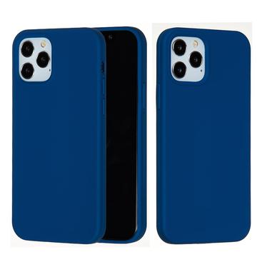 iPhone 12 Pro Max Liquid Silicone Cover - Mørkeblå